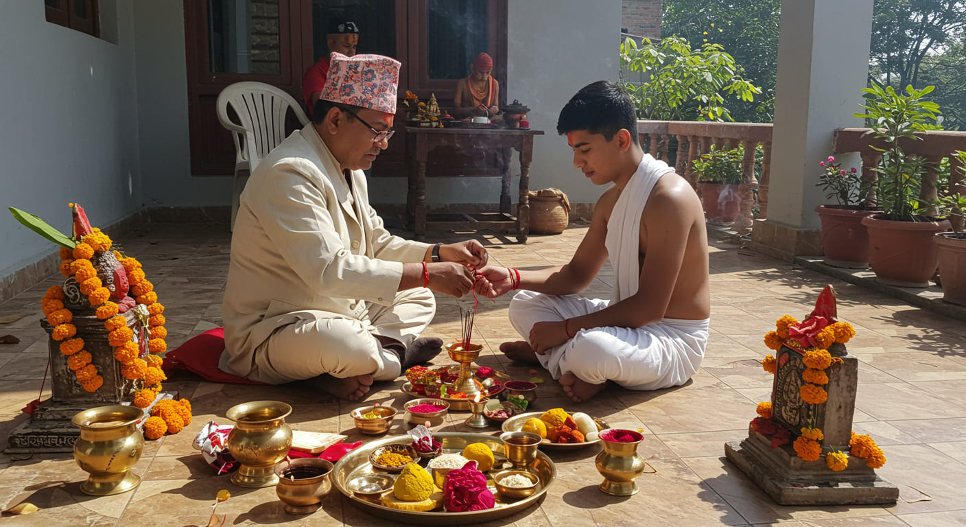 जनै पूर्णिमा पूजा
